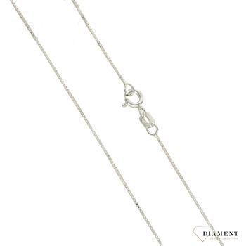 Srebrny łańcuszek kostka 0,8 mm DIA-LAN-3826-12-925 0,8mm (2).jpg